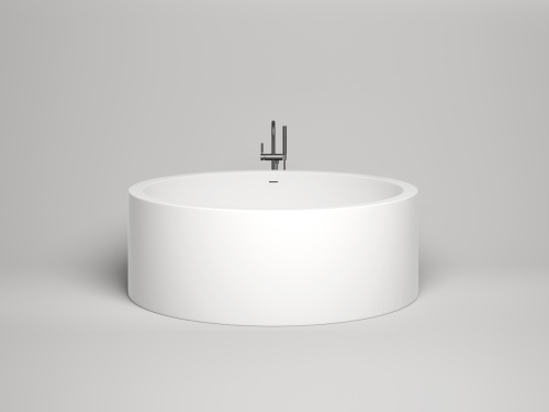 Ванна из литьевго мрамора Salini ISOLA 101111MF 200х200 отдельностоящая круглая - фото 2